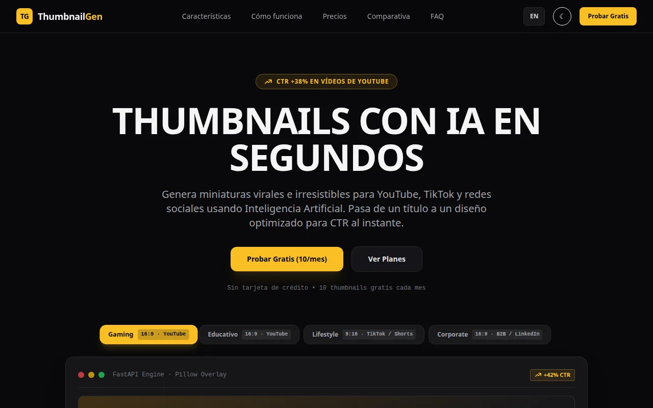 ThumbnailGen — product screenshot